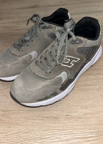 Hummer Jack Gri Bağcıklı Kadın Spor Ayakkabı - Görsel 2