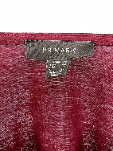 40 Beden bordo Renk Primark T-shirt %70 İndirimli.