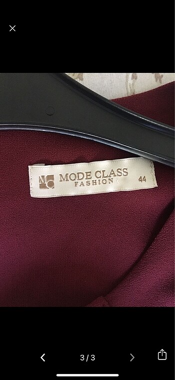 44 Beden Mode Class marka anne abiyesi. 