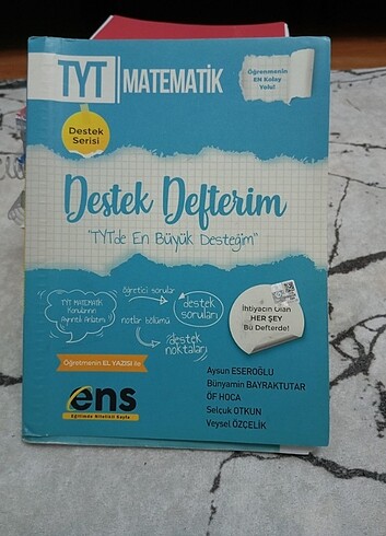  TYT MATEMATİK DESTEK DEFTERİM ENS YAYINLARI 