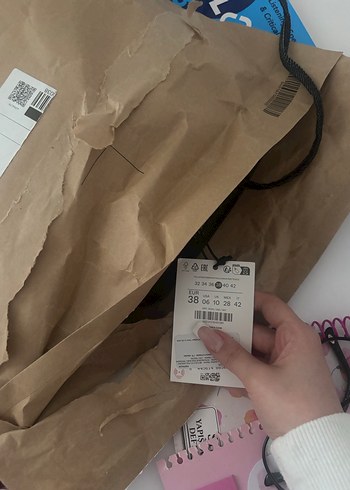 Bershka beli lastikli jean - Görsel 3