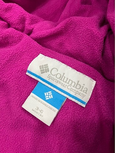6 Ay Beden mor Renk Columbia kar tulumu