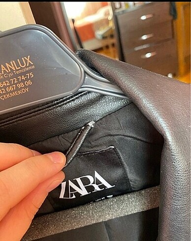xl Beden Deri ceket zara