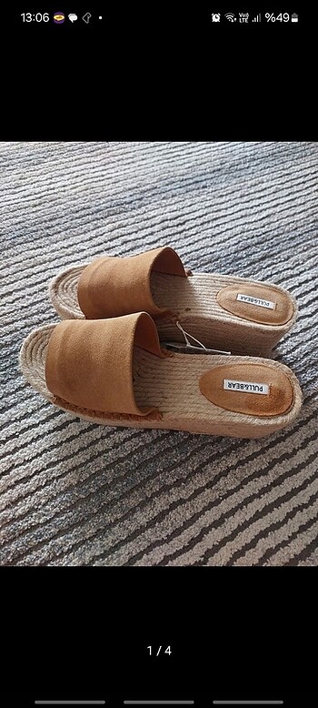 Pull and Bear Pull and bear hakiki deri 41 numara terlik