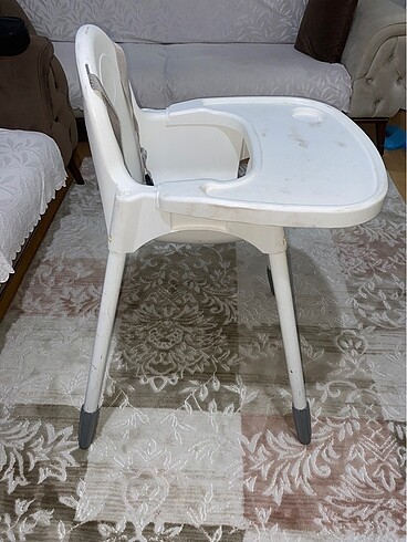 Beden beyaz Renk BEBEK MAMA SANDALYESİ
