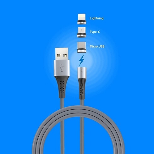 MAGNETİC ŞARJ KABLOSU - Görsel 2