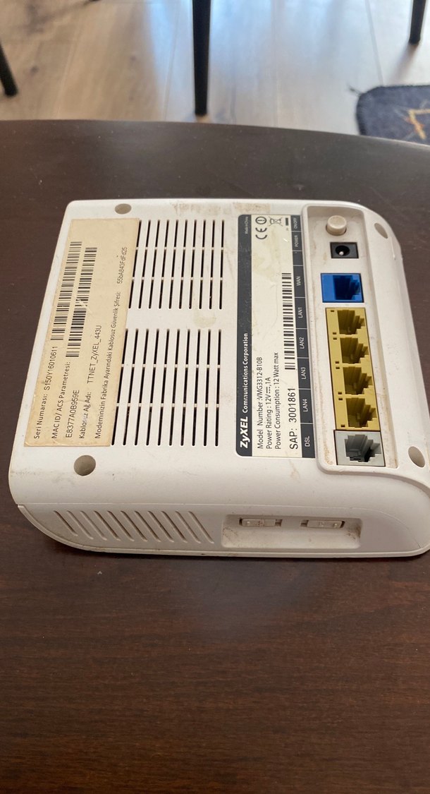 ZyXEL TTNET Modem Alıcısı - Görsel 4