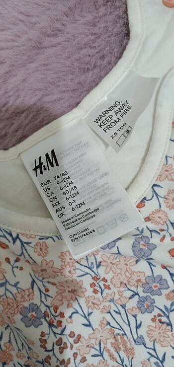 H&M HM UYKU TULUMU 