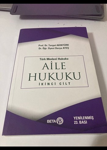 Türk Medeni Hukuku Aile Hukuku 2. Cilt - Beta