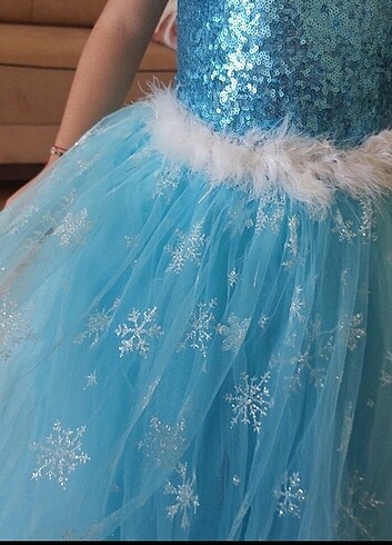 5 Yaş Beden Elbise Elsa