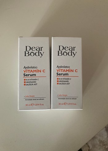 Diğer Dear Body Aydınlatıcı Vitamin C Serumu 30 ml