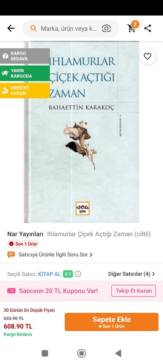 Ihlamurlar Çiçek Açtığı Zaman - Bahaettin Karakoç - Görsel 4