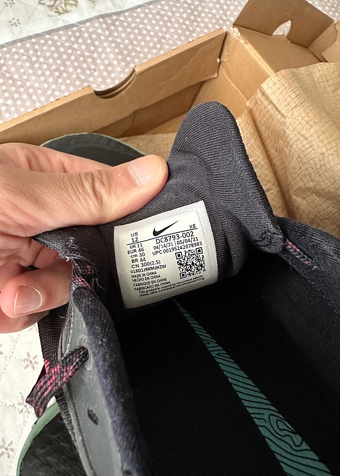 Nike Goretex erkek spor ayakkabı 46 numara - Görsel 2