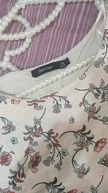 Yarasa model Bershka bluz - Görsel 5