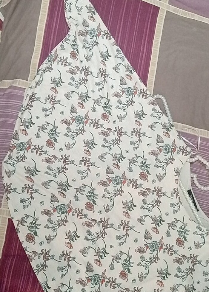 Yarasa model Bershka bluz - Görsel 3