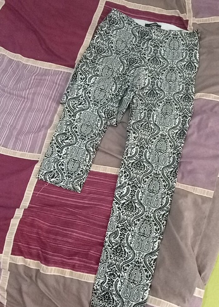 Desenli pantolon  - Görsel 2