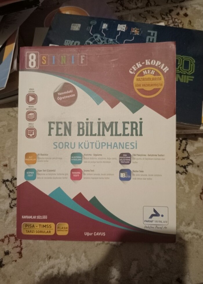 8. Sınıf Test Kitabı - Görsel 4