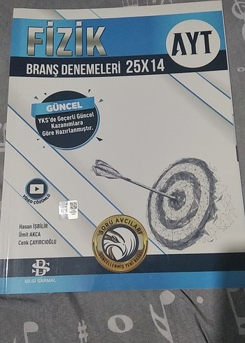 AYT Fizik Branş Denemeleri 25x14 Güncel