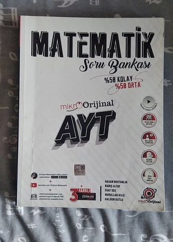 MikroOrijinal AYT Matematik Soru Bankası