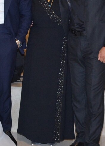 Siyah sade elbisr