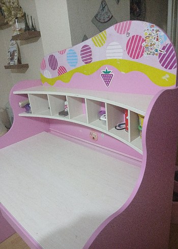  Beden pembe Renk çilek çalışma masası