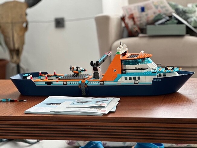 Beden Renk Lego city 1 defa kuruldu parçaları tam
