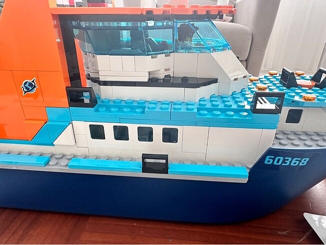 Beden Lego city 1 defa kuruldu parçaları tam