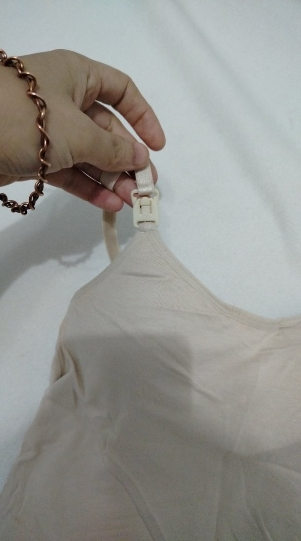 Bej ve Beyaz Emzirme İçlikleri - Görsel 2