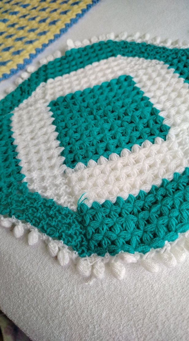 Renkli Örgü Banyo Lifleri - Görsel 3