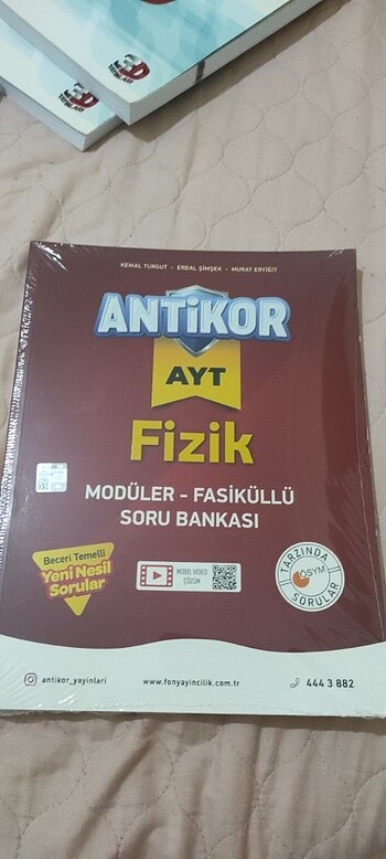 Antikor Ayt fizik soru bankası 