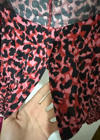 xs Beden pembe Renk Uzun kollu crop