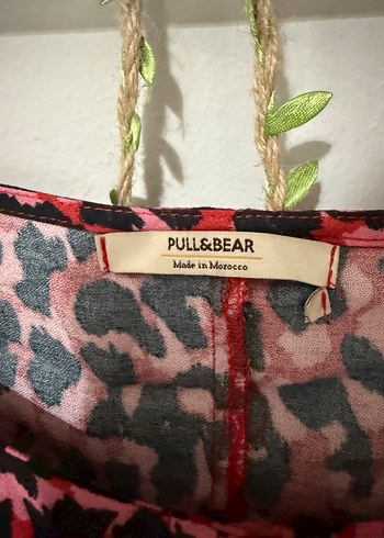 Pull and Bear Uzun kollu crop