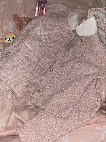 Coquette Lolita Pembe Blazer ????