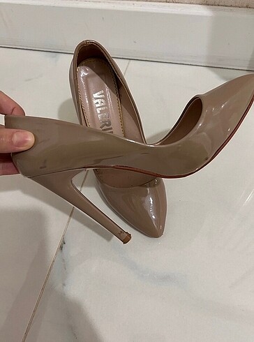 37 Beden camel Renk Vizon renk stiletto