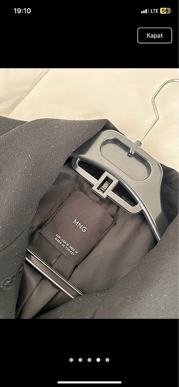 m Beden siyah Renk Mango blazer ceket