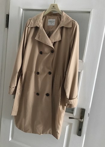 Bej Kadın Süet Trençkot lcw markası m 38 beden