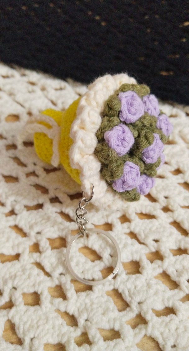 Renkli Örgü Bohem Anahtarlıklar - Görsel 4