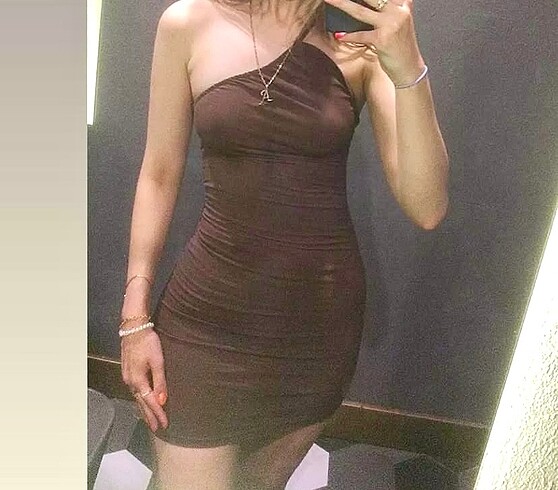 pull and bear dar elbise