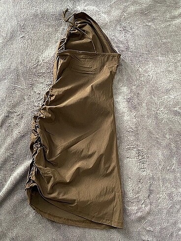 34 Beden pull and bear dar elbise