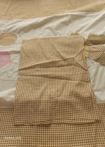 Nakışlı Bej nevresim ve yastik - Görsel 5