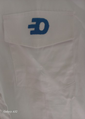 Kadın Beyaz Pamuklu Ofis Gömleği - Görsel 5