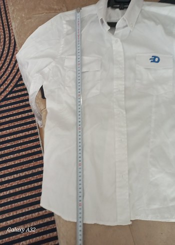 Kadın Beyaz Pamuklu Ofis Gömleği - Görsel 6