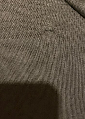 m Beden gri Renk Gri Baskılı Erkek Kapüşonlu Sweatshirt