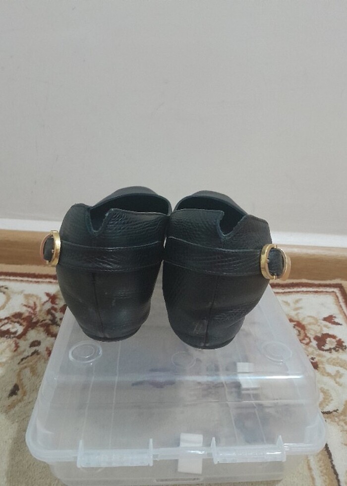 Hotıç  babet orjinal gerçek deri - Görsel 2