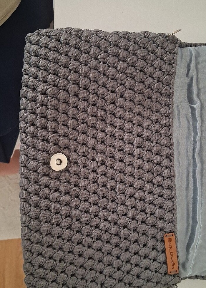 Tasarım elbise örgüsü canta - Görsel 2