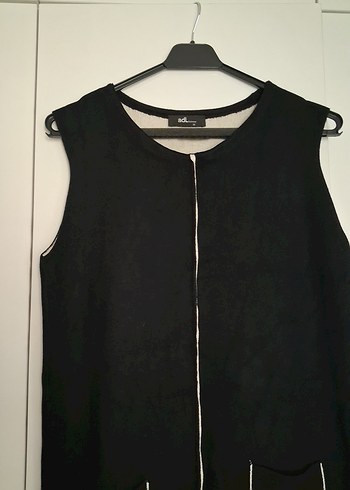 Adl Siyah kışlık elbise Midi Kadın - Görsel 3