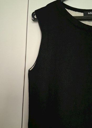 Adl Siyah kışlık elbise Midi Kadın - Görsel 4