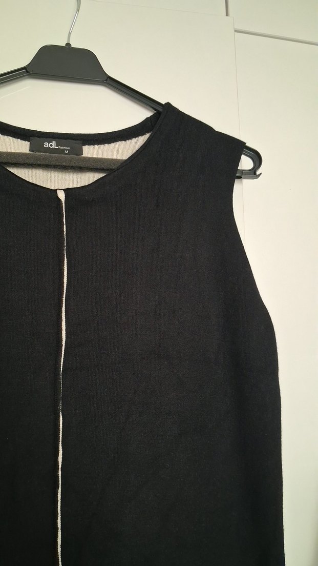 Adl Siyah kışlık elbise Midi Kadın - Görsel 5