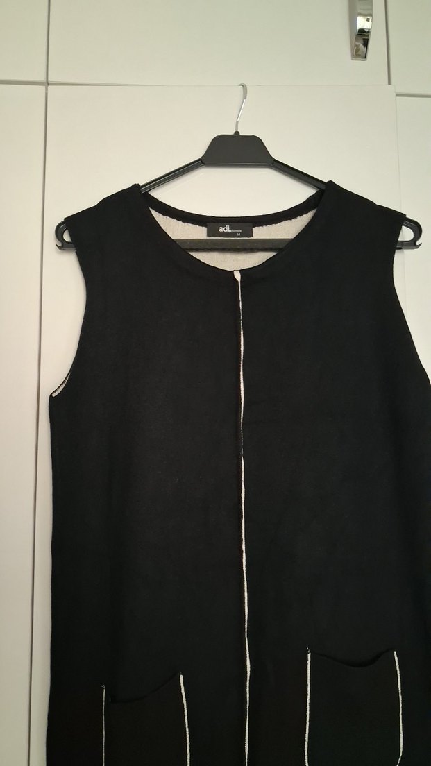 Adl Siyah kışlık elbise Midi Kadın - Görsel 3