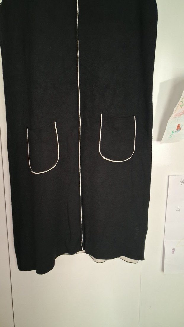 Adl Siyah kışlık elbise Midi Kadın - Görsel 2